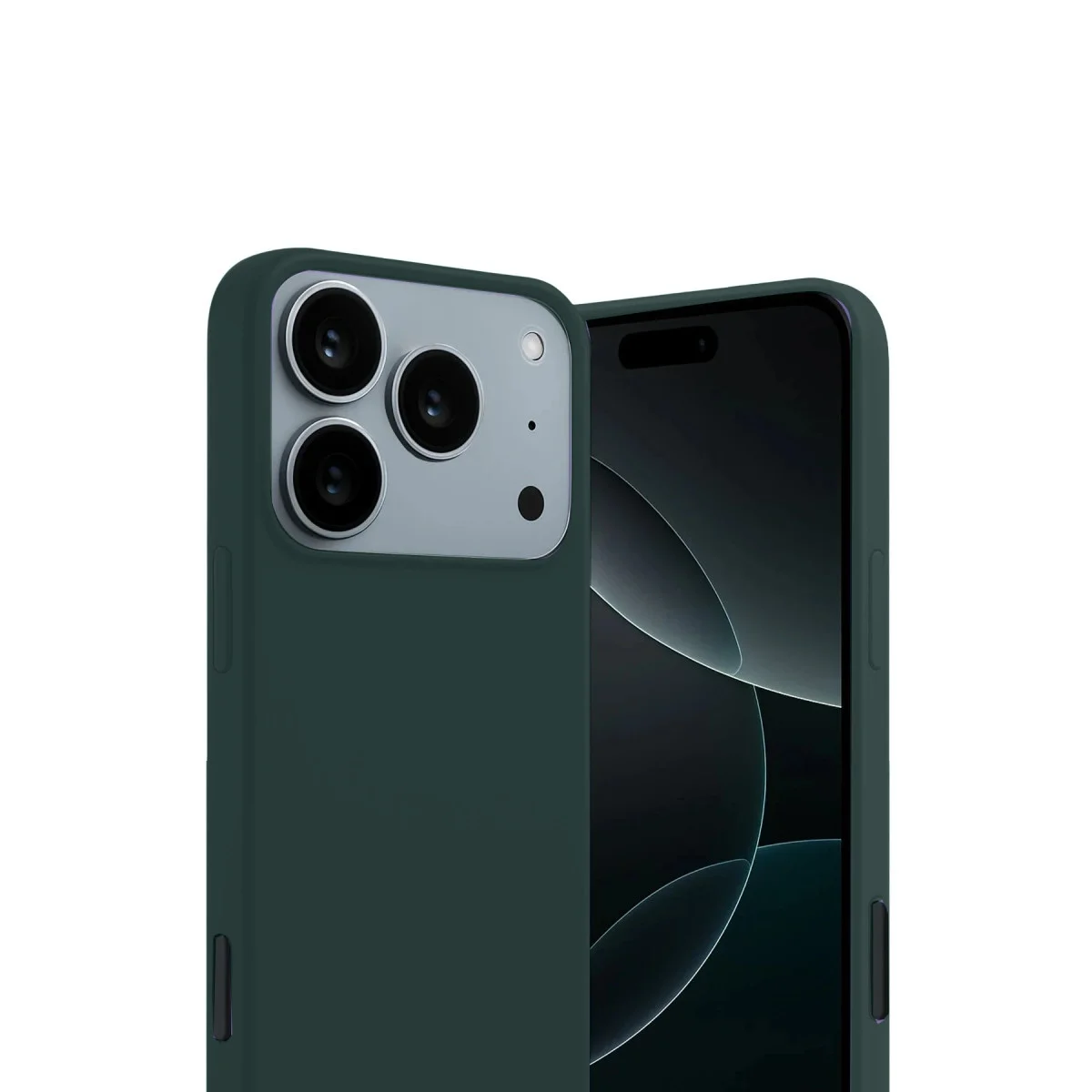 Apple İphone 17 Pro First Silikon - Koyu Yeşil görsel 2