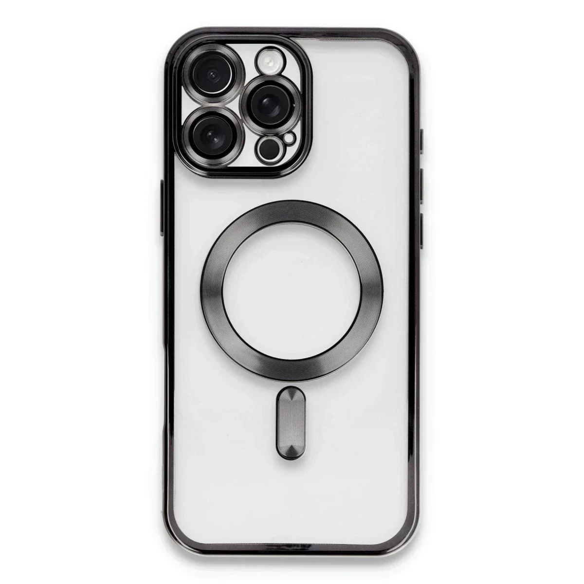 Apple iPhone 16 Pro Kılıf Kross Magneticsafe Kapak - Siyah görsel 3