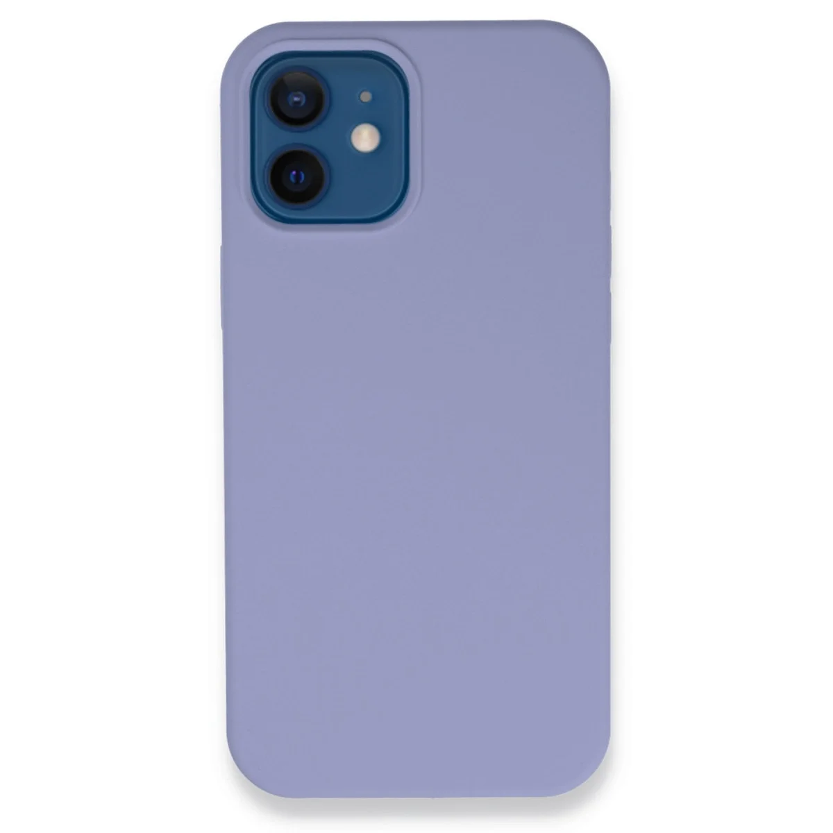Apple İphone 12 Kılıf Lansman Legant Silikon - Lila