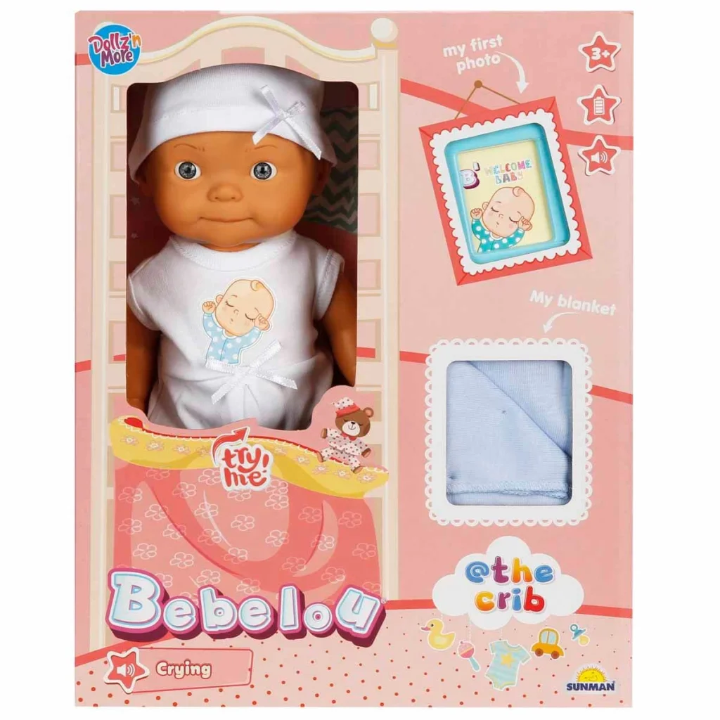 Sesli Hoş Geldin Bebeği 30 cm görsel 4