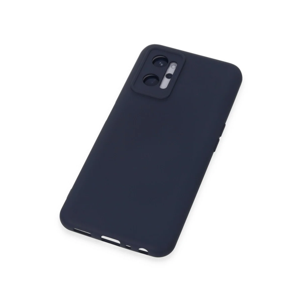 Realme 9i 4g Kılıf Nano İçi Kadife Silikon - Lacivert görsel 4