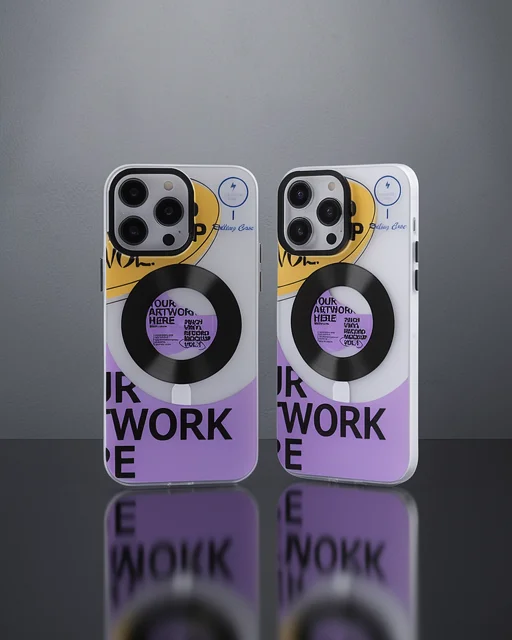 Apple İphone 13 Pro Max Kılıf Apollo Magneticsafe Desenli Kapak - Apollo Şeffaf - 6