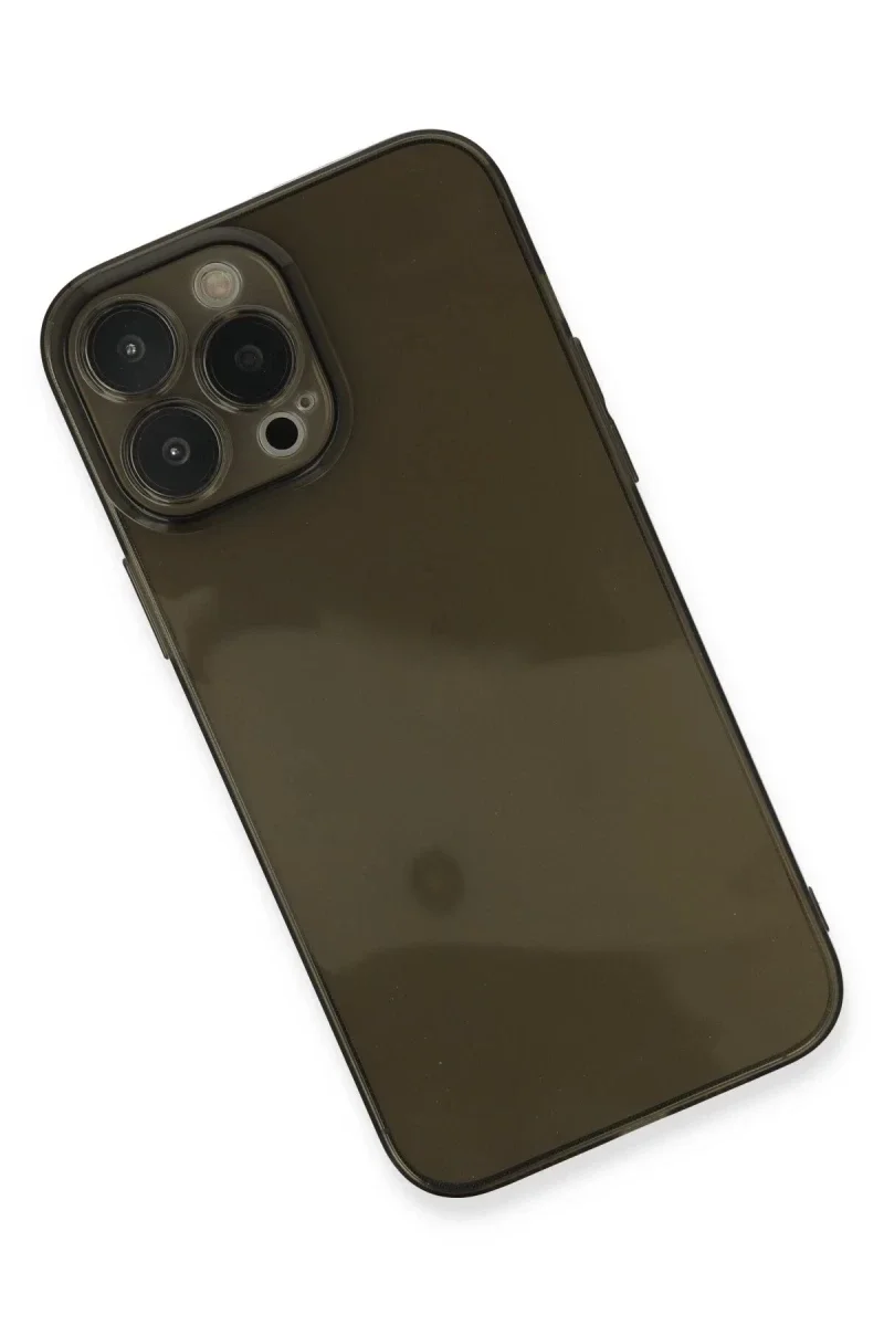 Apple iPhone 13 Pro Kılıf Fly Lens Silikon - Siyah görsel 3