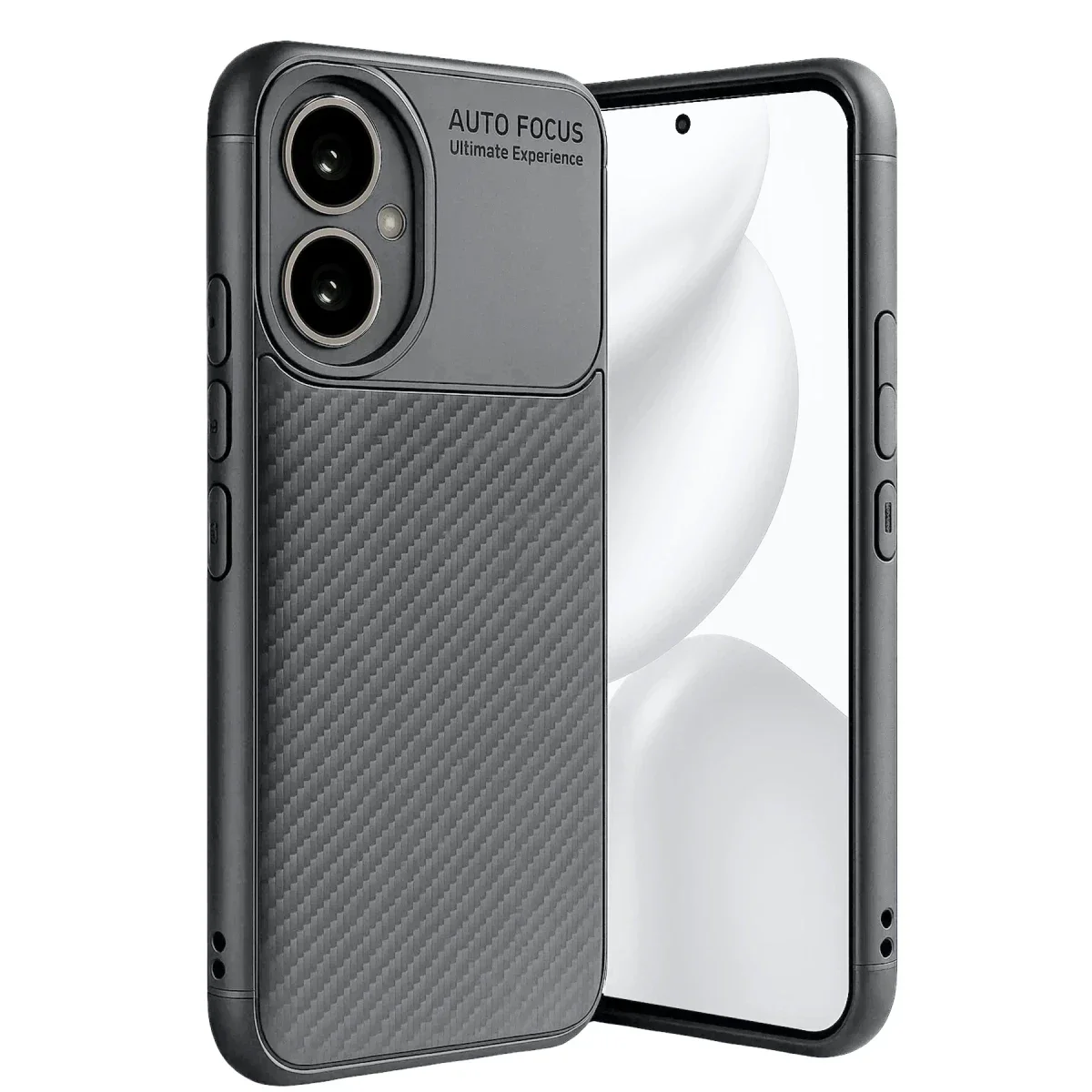 Honor 400 Kılıf Auto Focus Karbon Kapak - Gri