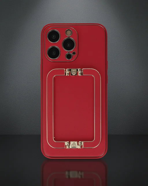 Apple İphone 13 Pro Max Kılıf Coco Elit Kapak - Kırmızı
