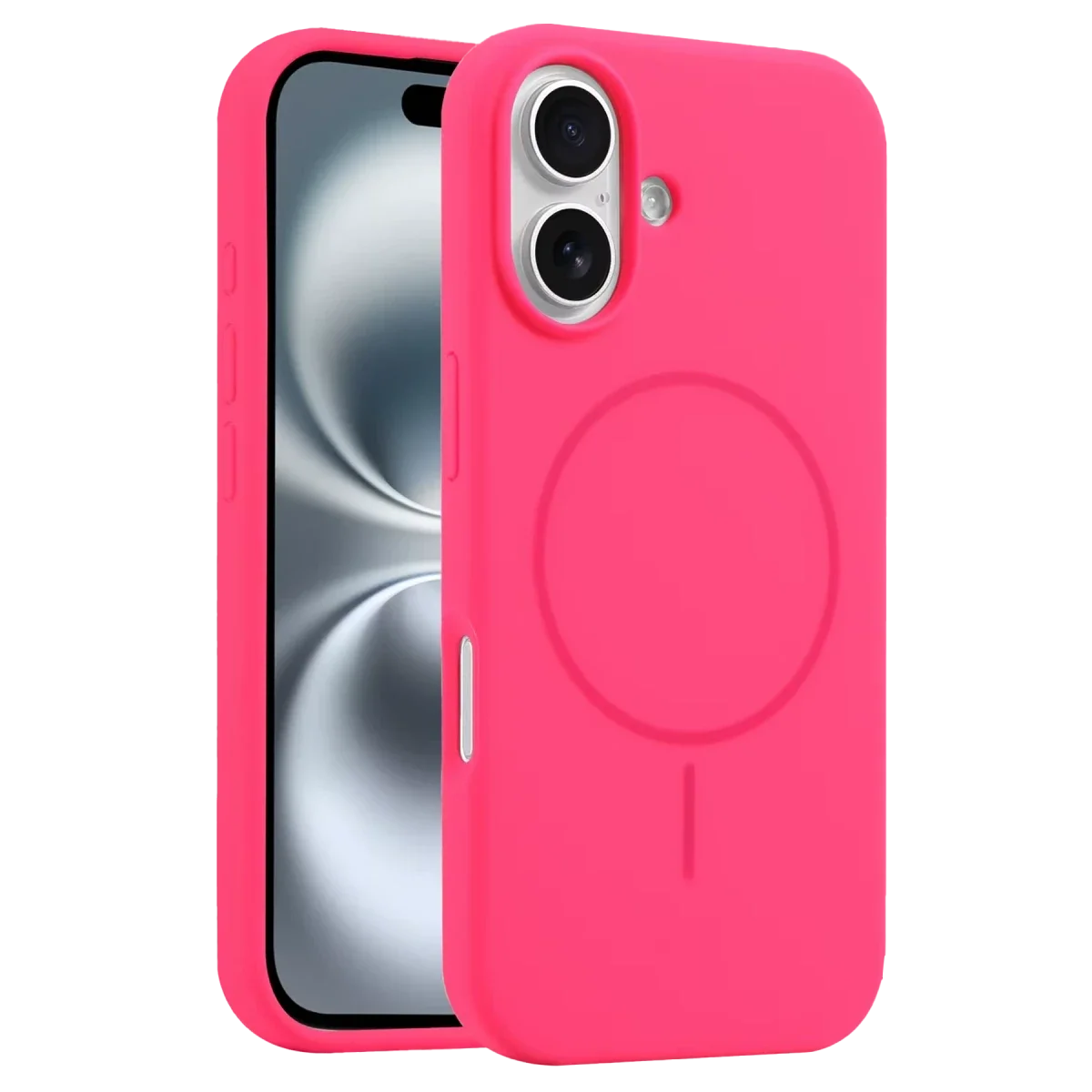 Joko Apple iPhone 16 Plus Kılıf Jully Magsafe Kapak - Pembe
