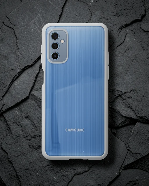 Samsung Galaxy M52 5g Kılıf Miami Şeffaf Silikon - Şeffaf