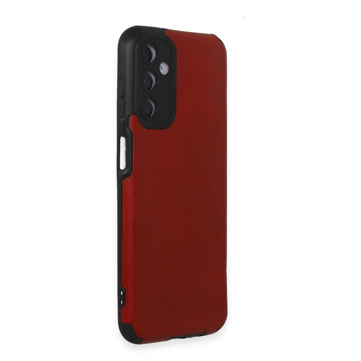 Samsung Galaxy M14 5g Kılıf Loop Deri Silikon - Kırmızı görsel 2