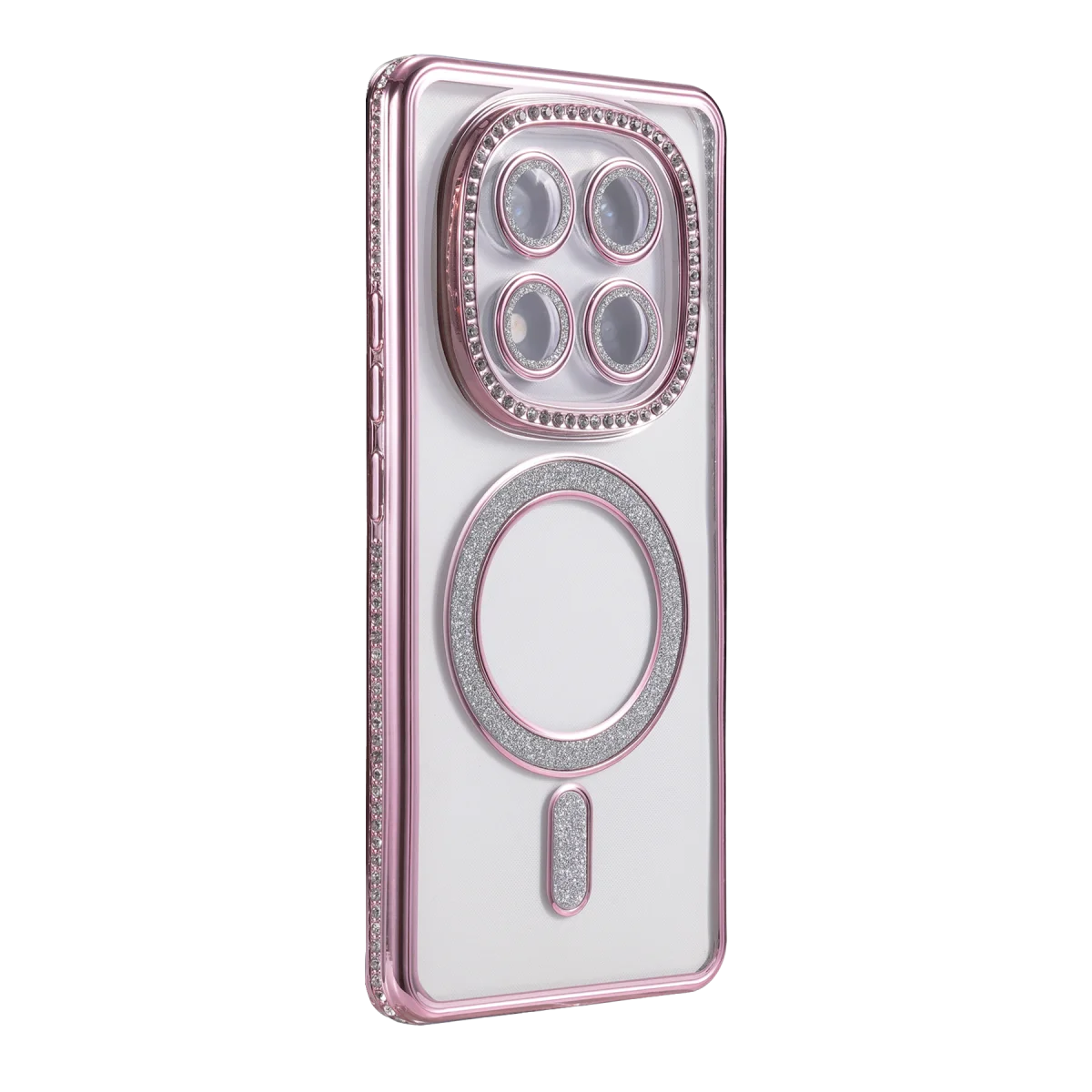 Xiaomi Redmi Note 15 Pro 5G Joke Simli Magneticsafe Kılıf - Pembe görsel 3