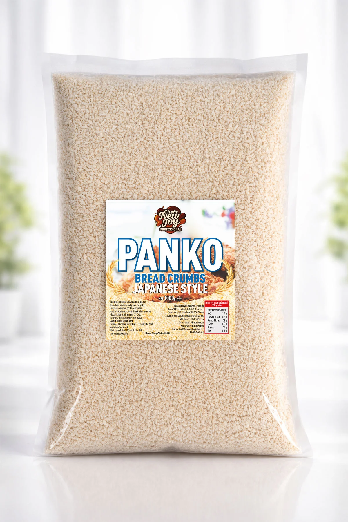 Panko Ekmek Kırıntısı 1000 gr Panko Bread Crumbs görsel 2