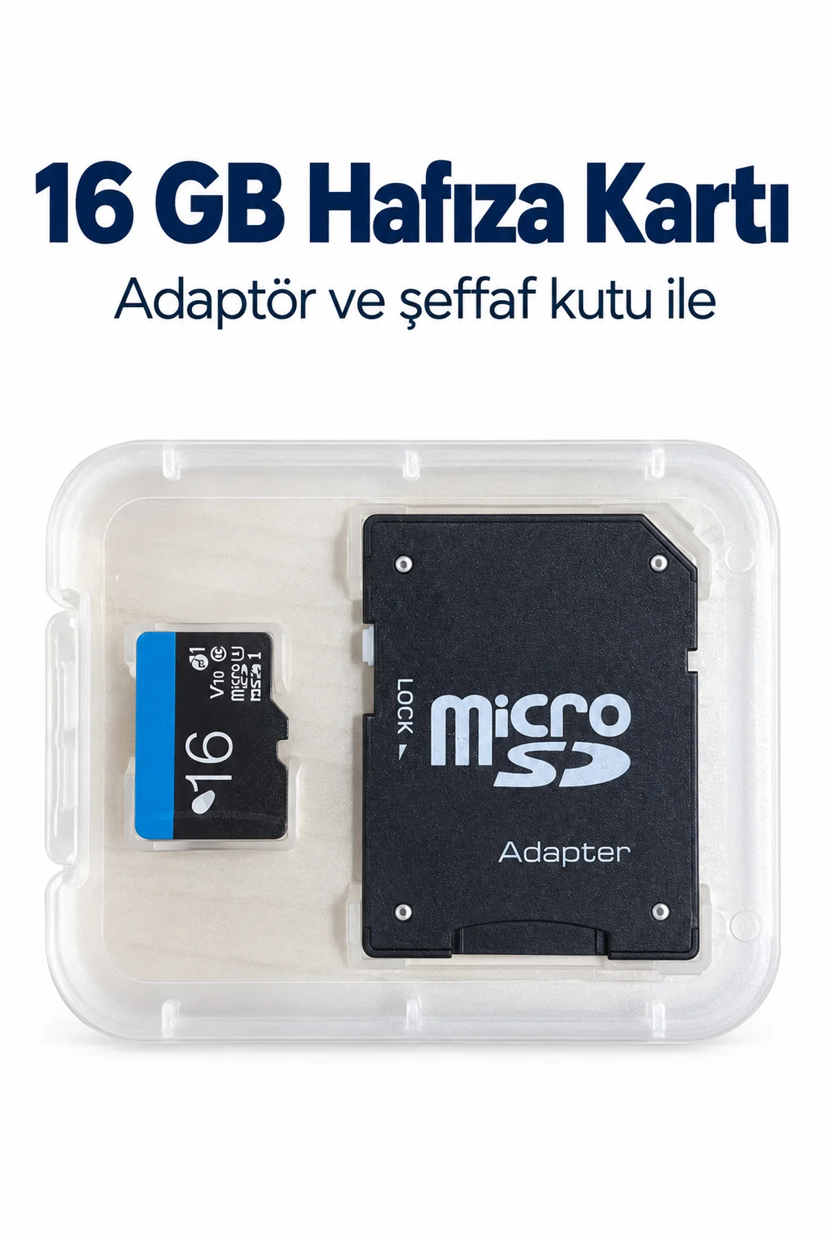 16 GB Hafıza Kartı ve Adaptör Kutulu Set