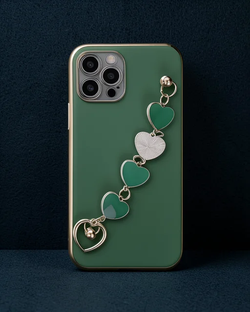 Apple İphone 12 Pro Max Kılıf Esila Silikon - Su Yeşili