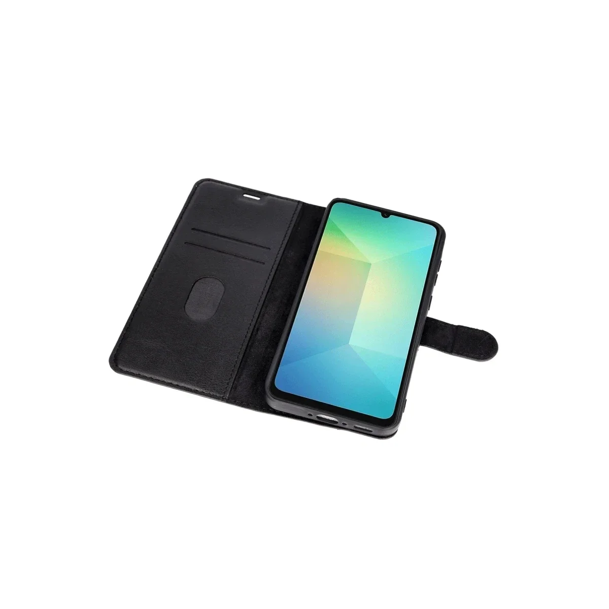 Samsung Galaxy A26 Kılıf Trend S Plus Kapaklı Kılıf - Siyah görsel 3