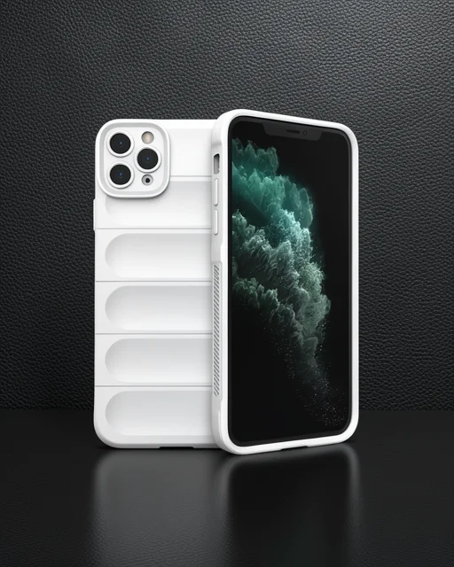 Apple İphone 11 Pro Kılıf Optimum Silikon - Krem