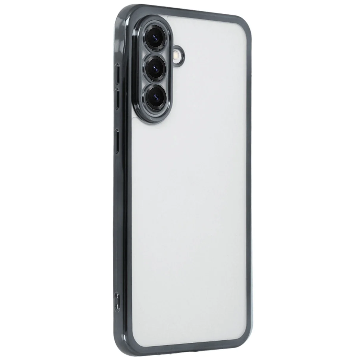 Samsung Galaxy A56 Kılıf Razer Lensli Silikon - Siyah görsel 2