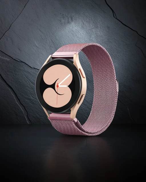 Watch 22mm Metal Mıknatıslı Kordon - Rose