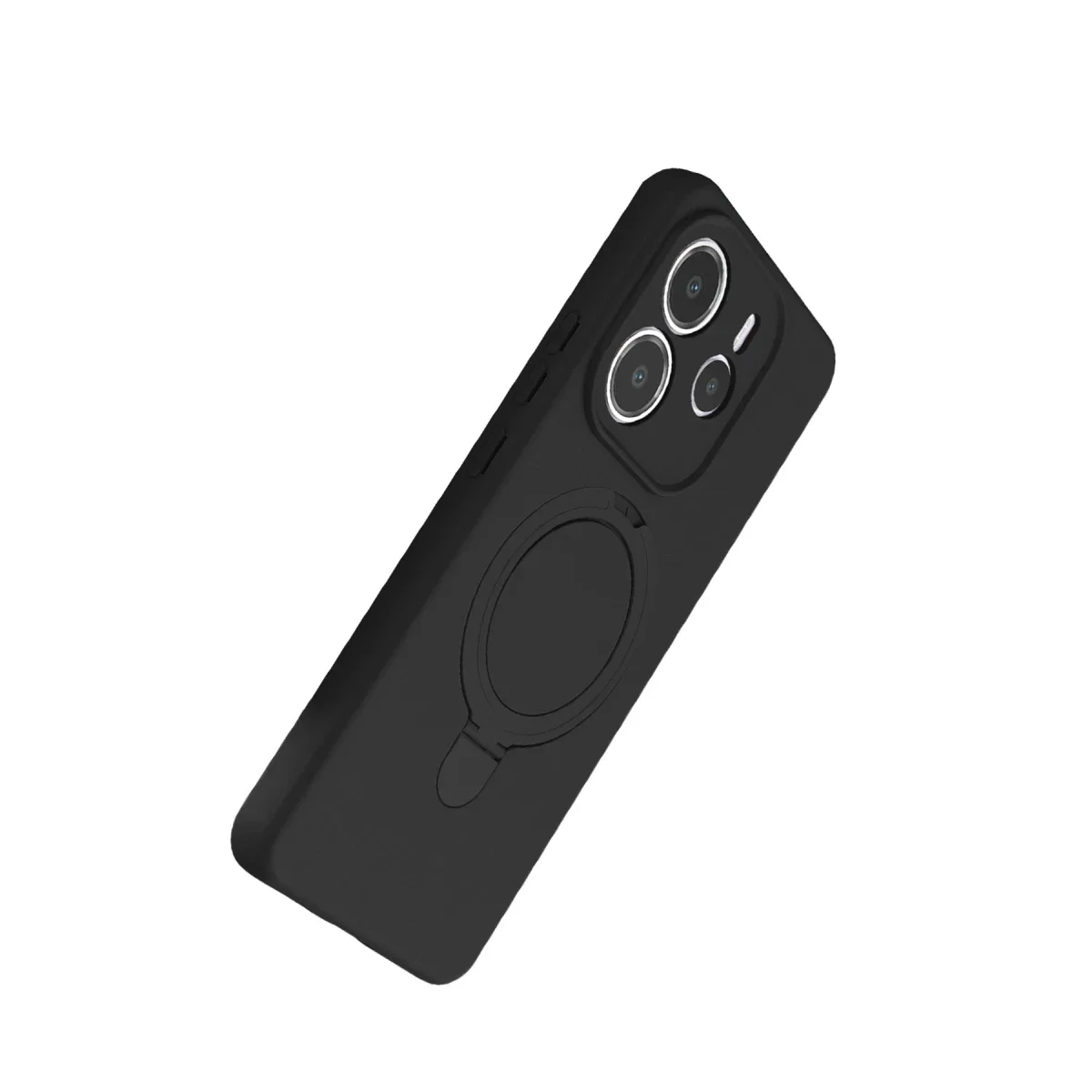 Xiaomi Redmi Note 14 4G Regal Magsafe Standlı Kapak - Siyah görsel 3
