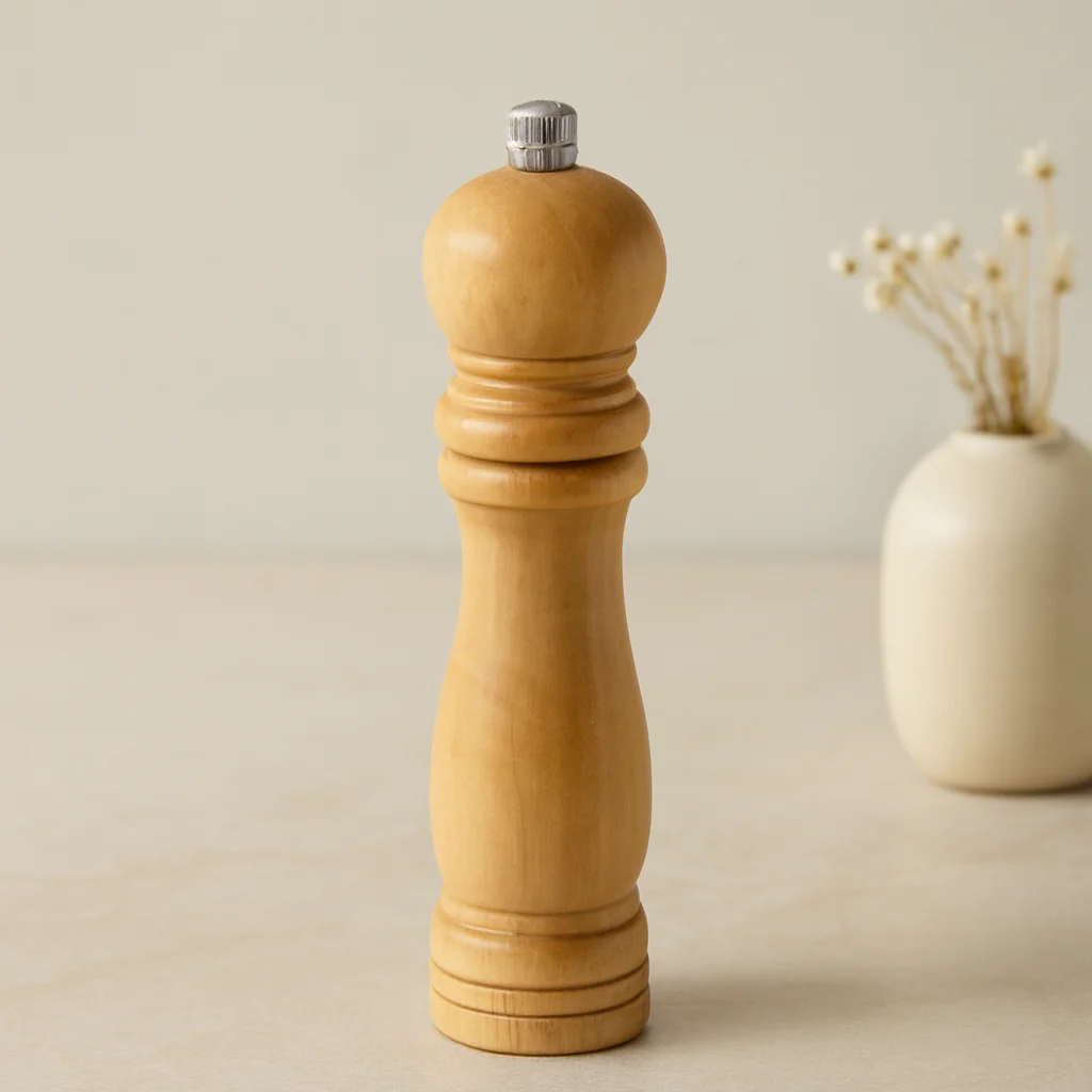 Ahşap Tuz ve Baharat Öğütücü 4.5 x 19.5 cm