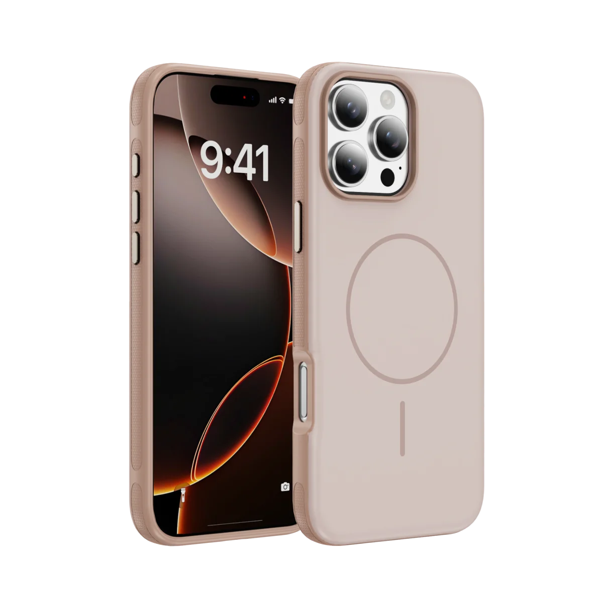 Joko Apple iPhone 16 Pro Max Neksa Magsafe Kapak - Rose