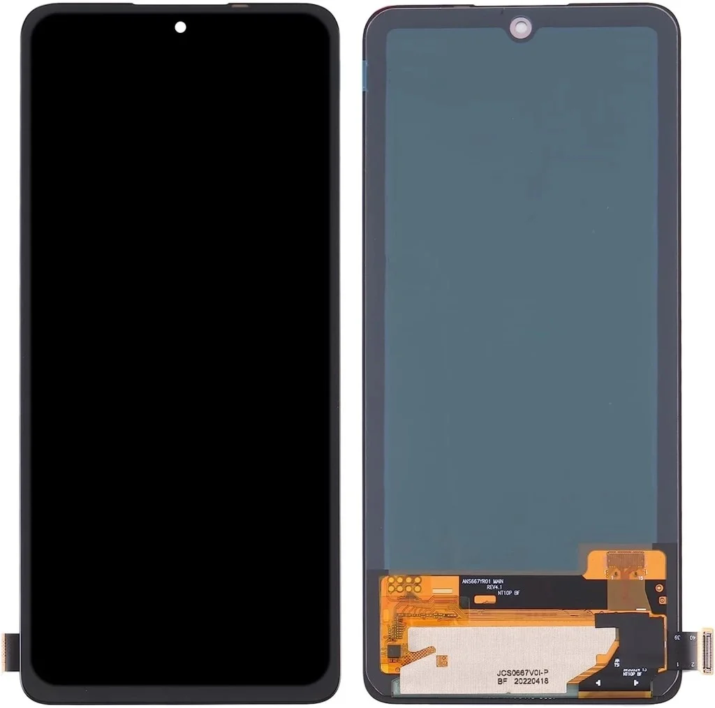 Redmi Note 10 Pro Ekran Dokunmatik OLED (Sİyah) görsel 3