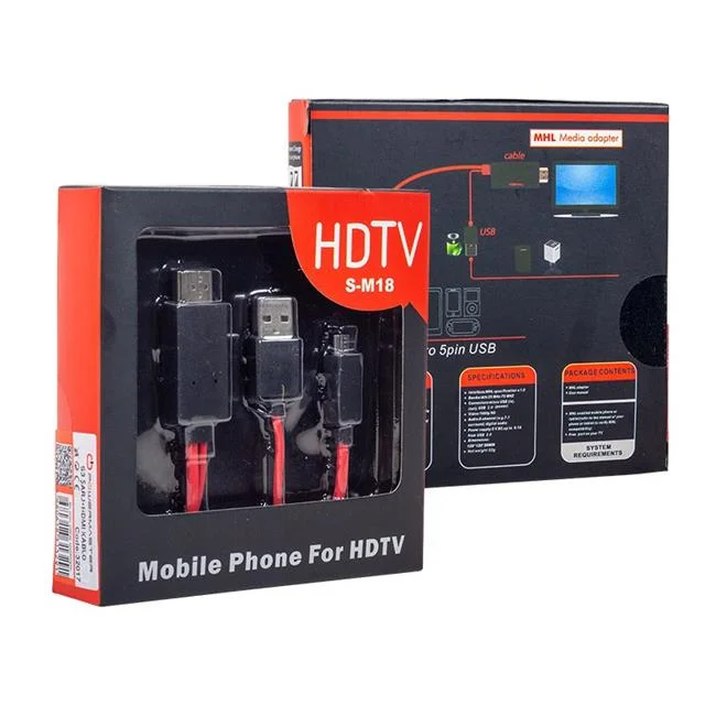 PM-32017 MHL to HD Görüntü Aktarıcı Kablo 1080p Full HD Destekli görsel 2