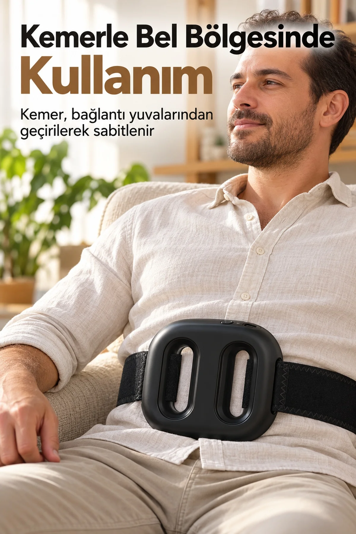 Sabit Frekans ve Otomatik Modlu Isıtmalı Masaj Aleti görsel 5