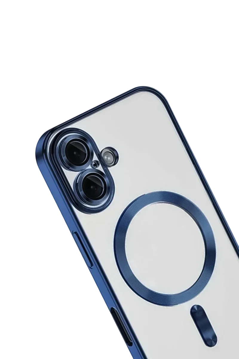Apple iPhone 16 Kılıf Kross Magneticsafe Kapak - Lacivert görsel 3