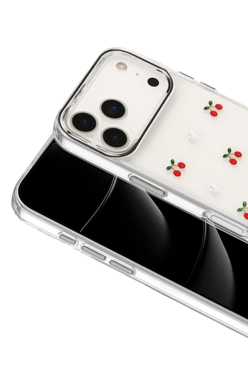 Apple iPhone 17 Pro Max Fiyonk Desenli Kapak - Desen 9 görsel 2