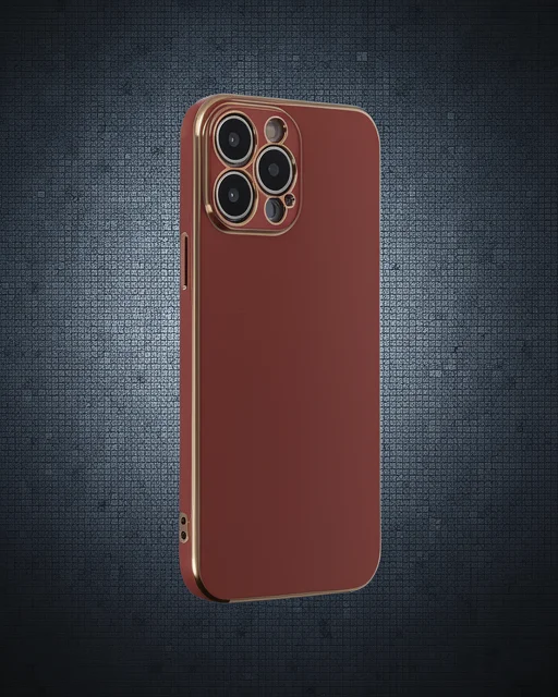Apple İphone 14 Pro Max Kılıf Volet Silikon - Kırmızı