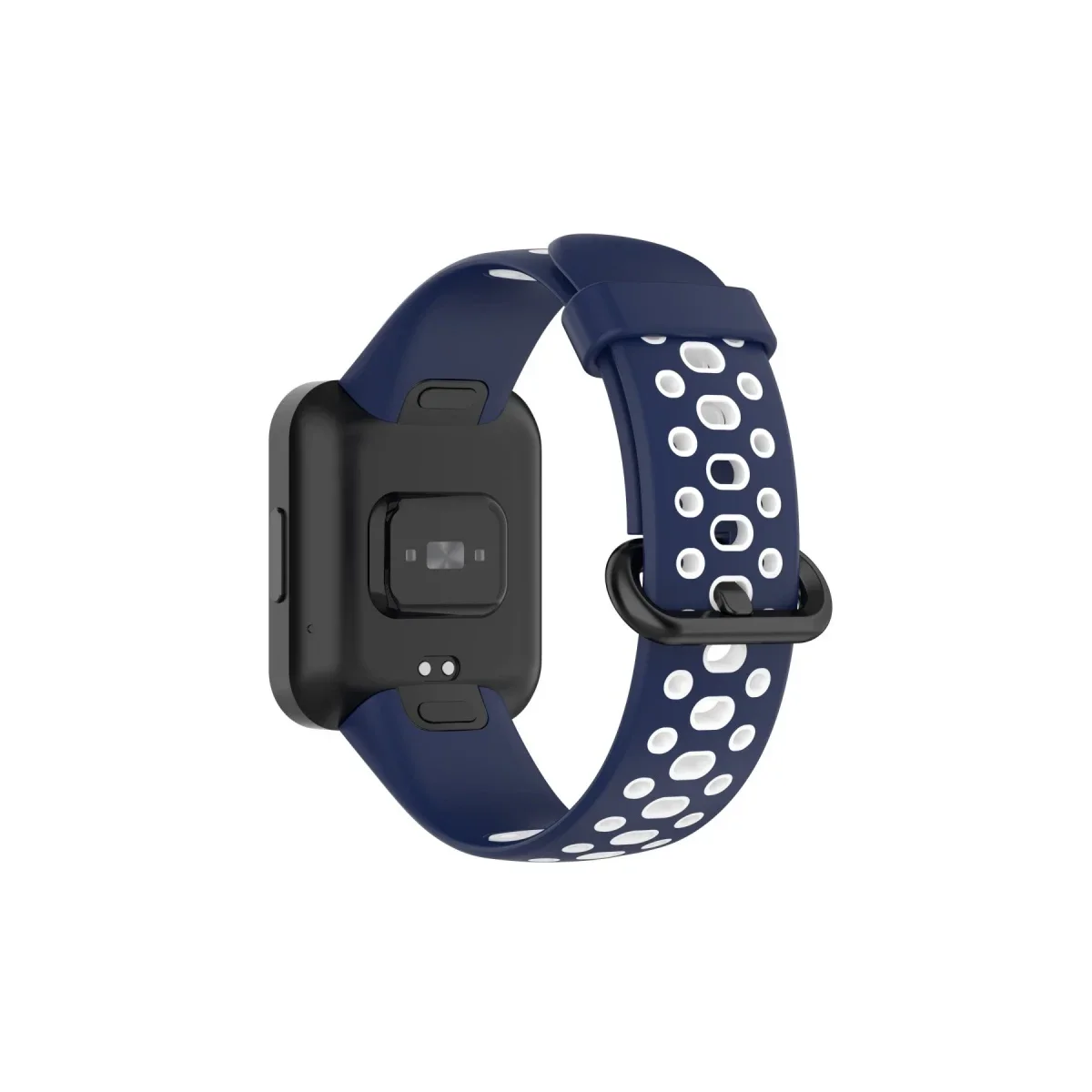 Xiaomi Redmi Watch 2 Spor Delikli Kordon - Lacivert-Beyaz görsel 2