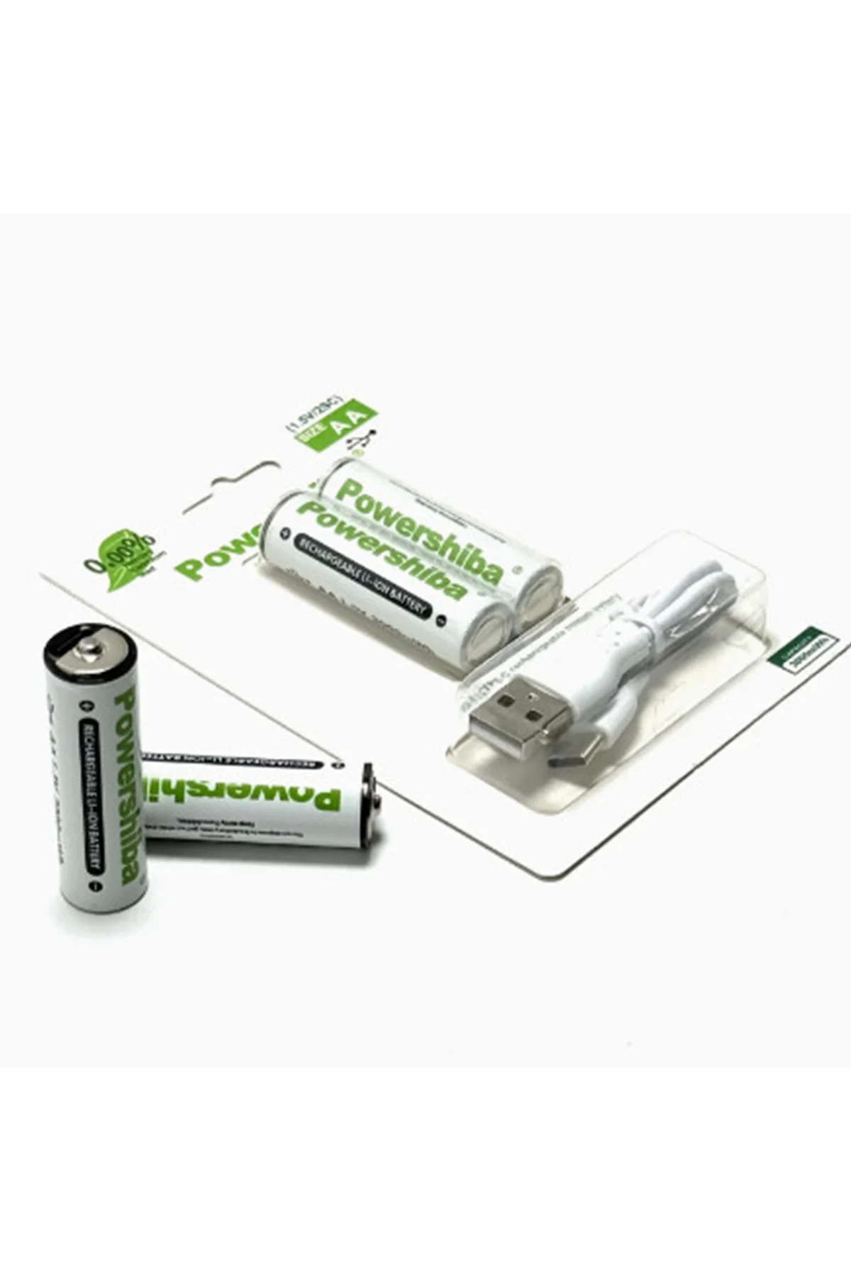 Şarj edilebilir Pil Type-C Şarjlı Li-Ion Lityum Kalem Pil 2800mAh/1.5V/AA Şarjlı pil görsel 3