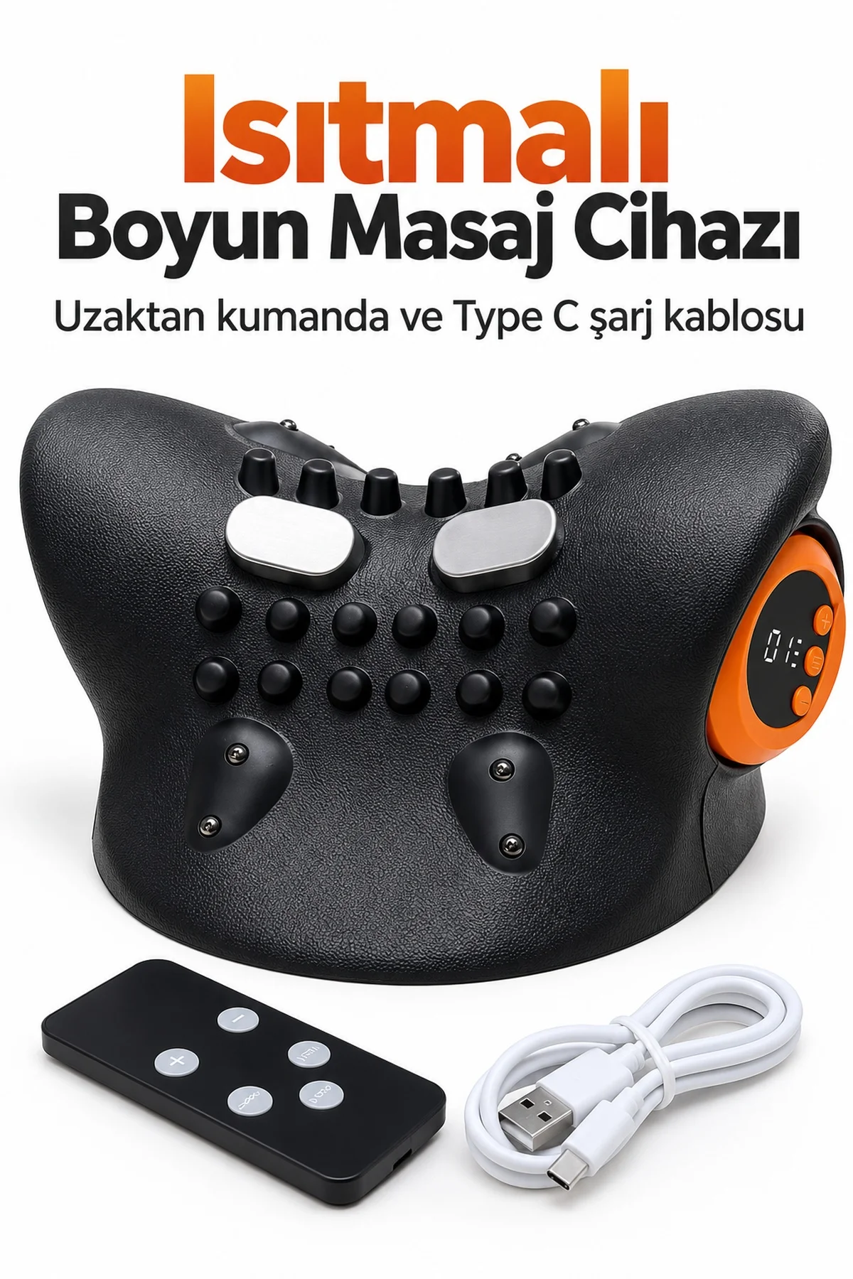Boyun Masaj Cihazı Isıtmalı