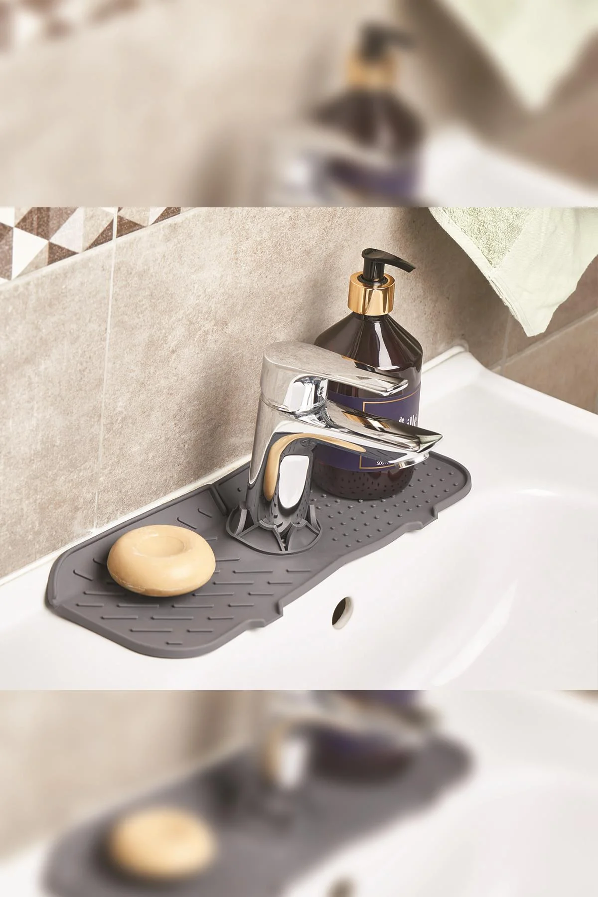 Silikon Lavabo Matı (13*36 CM) görsel 3