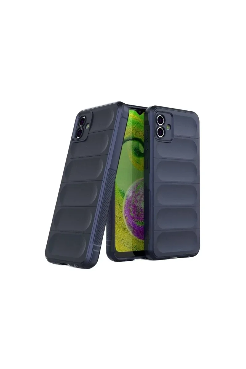 Samsung Galaxy A06 Kılıf Optimum Silikon - Lacivert görsel 2