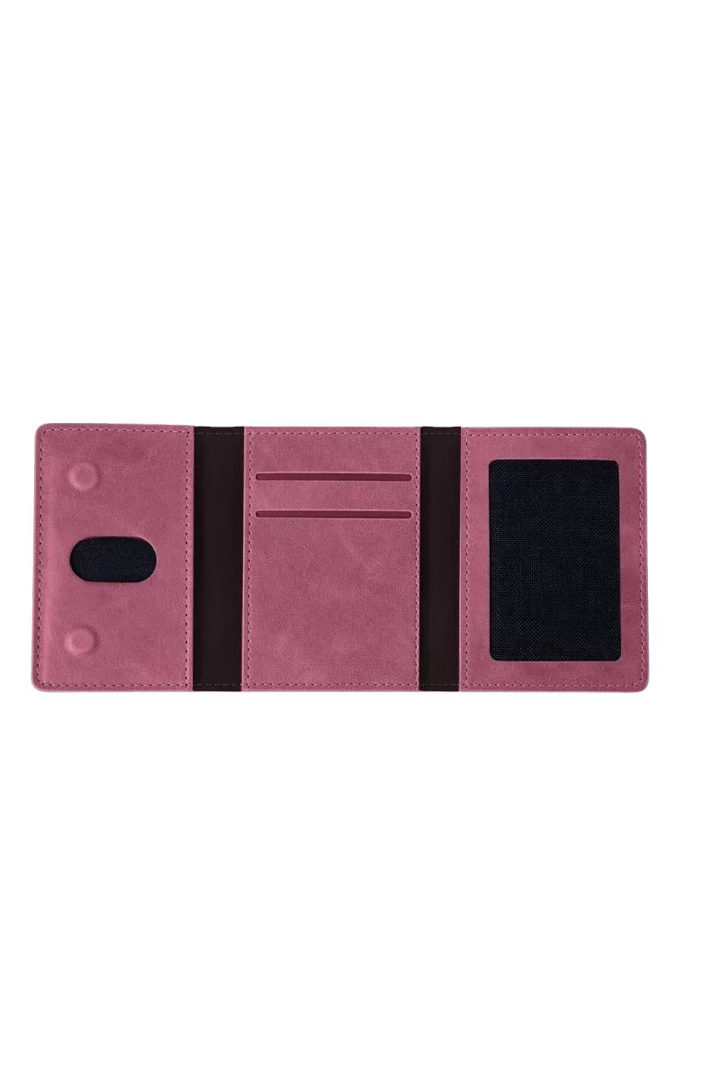 Joko Tema Magsafe Deri Kartlık - Pembe görsel 3