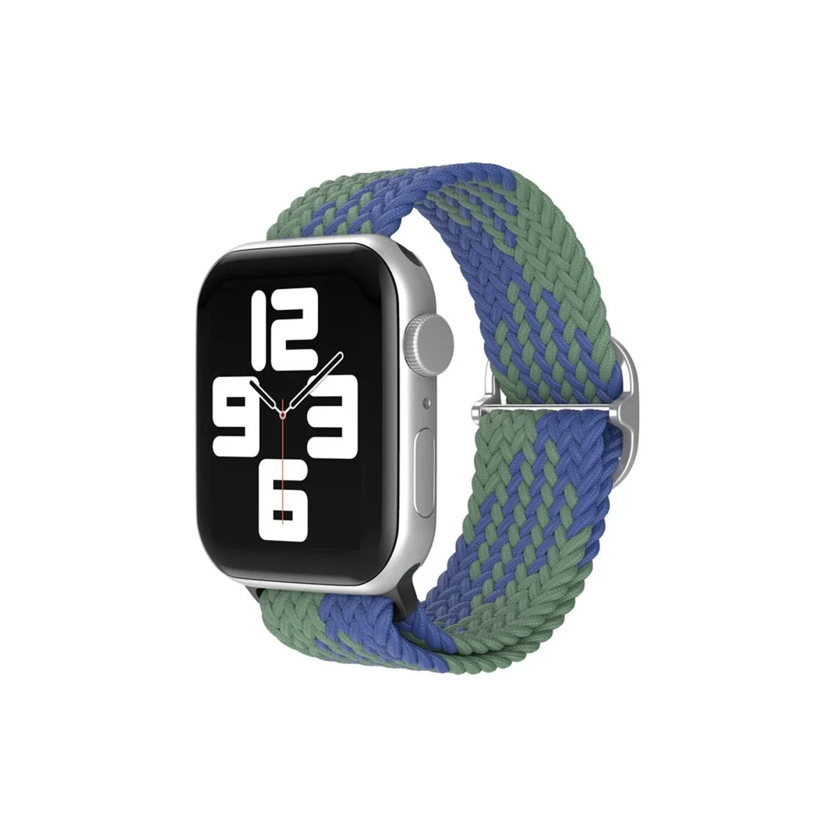 Apple Watch 42mm Star Kordon - Yeşil-Lacivert