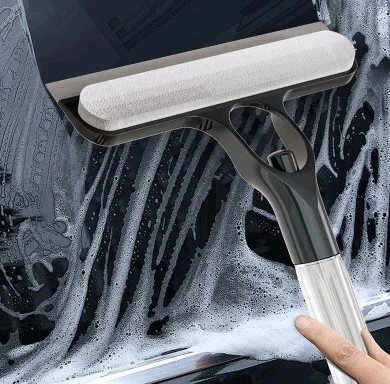 4 in 1 Spreyli Çek Çekli Camsil ve Fırça Aparatı görsel 2