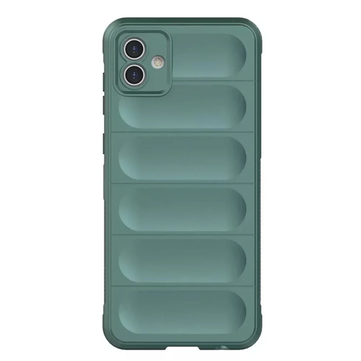 Samsung Galaxy A05 Kılıf Optimum Silikon - Koyu Yeşil