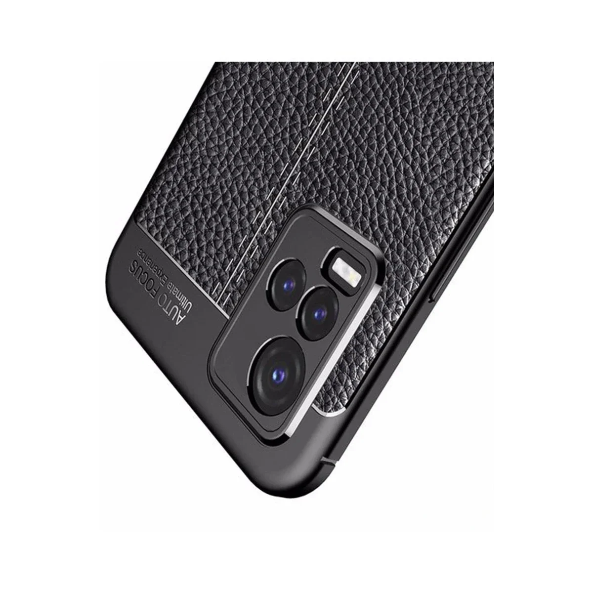 Vivo Y21S Kılıf Auto Focus Kapak - Kırmızı görsel 3