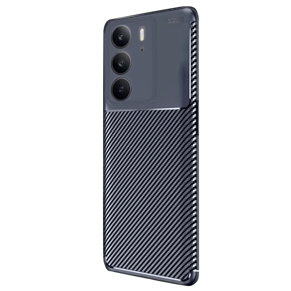Realme C75 4G Auto Focus Karbon Kapak - Lacivert görsel 2