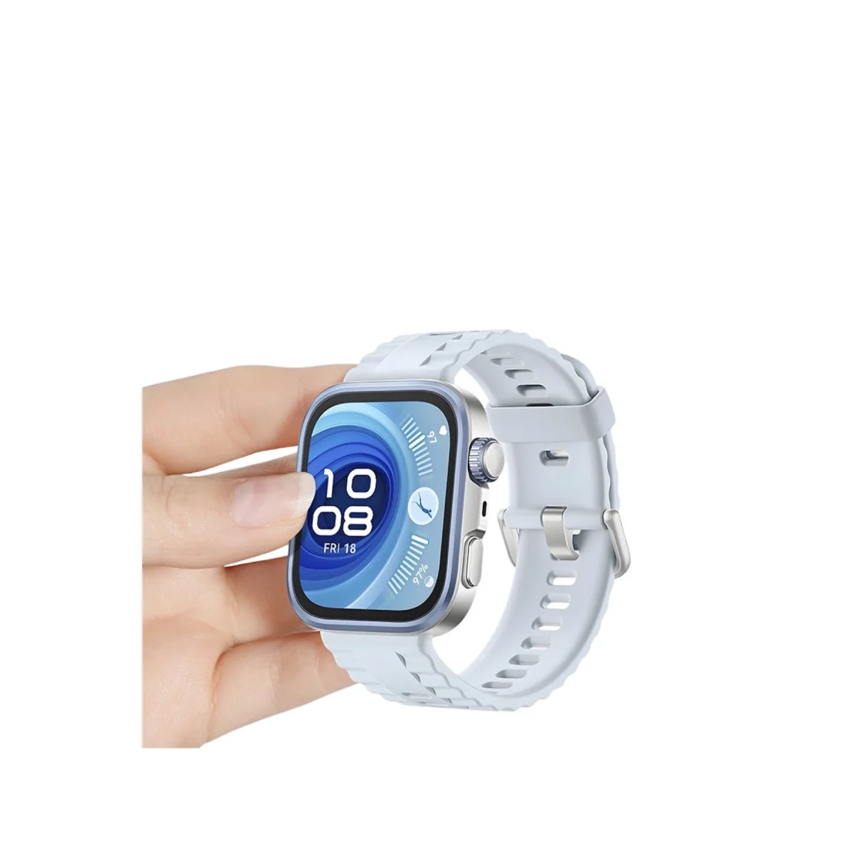 Huawei Fit 4 Nova Silikon Kordon (saat Değildir) - Açık Yeşil görsel 4