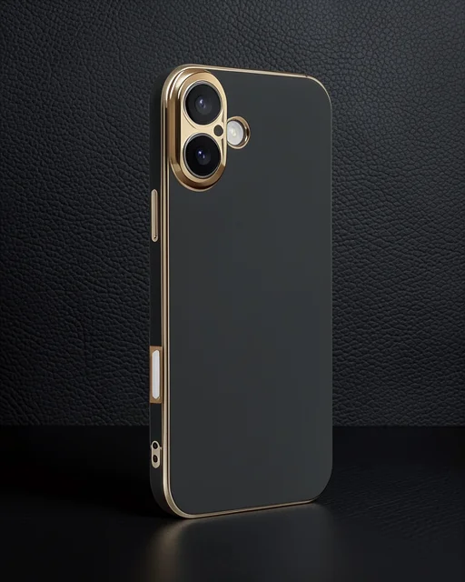 Apple İphone 16 Kılıf Volet Silikon - Siyah