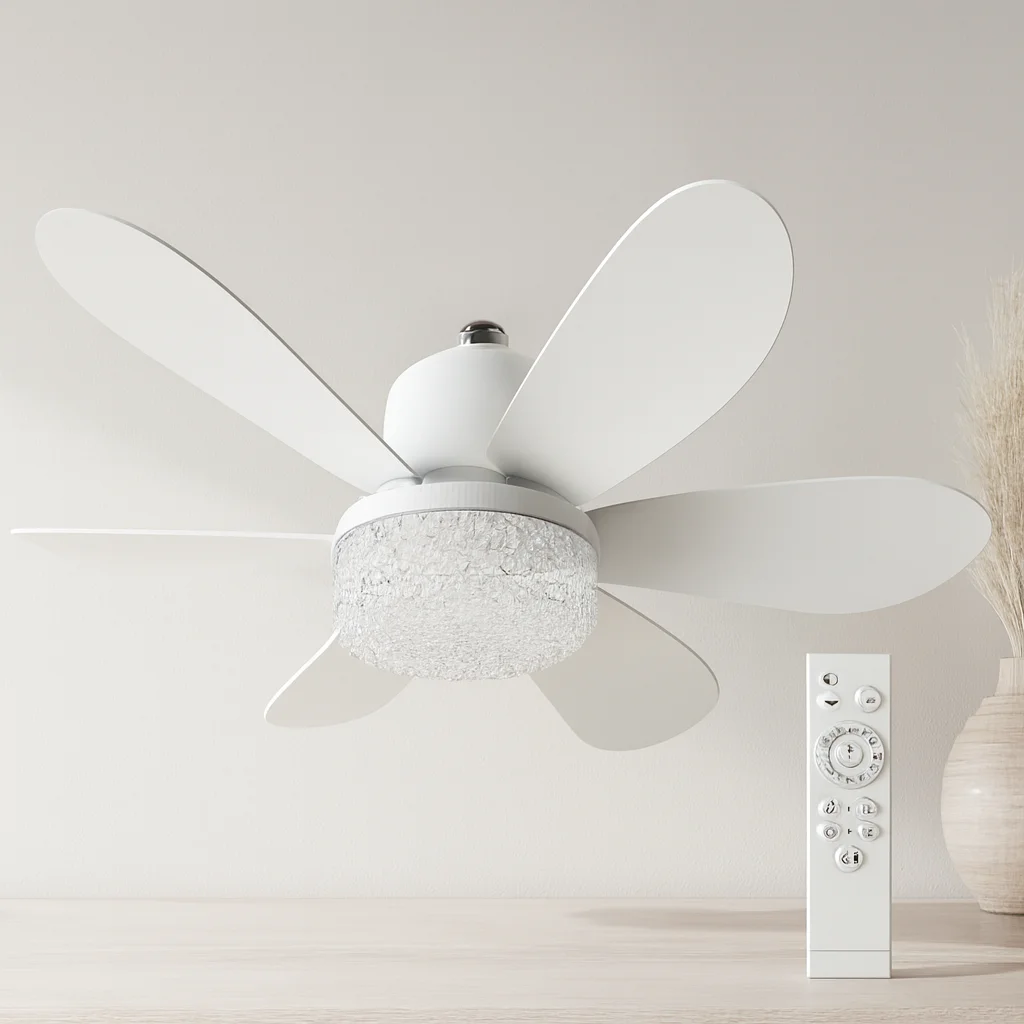 Kumandalı 2in1 LED Tavan Vantilatörlü Avize