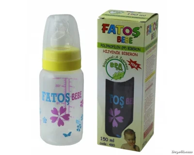 PP Plastik Biberon 150 ml