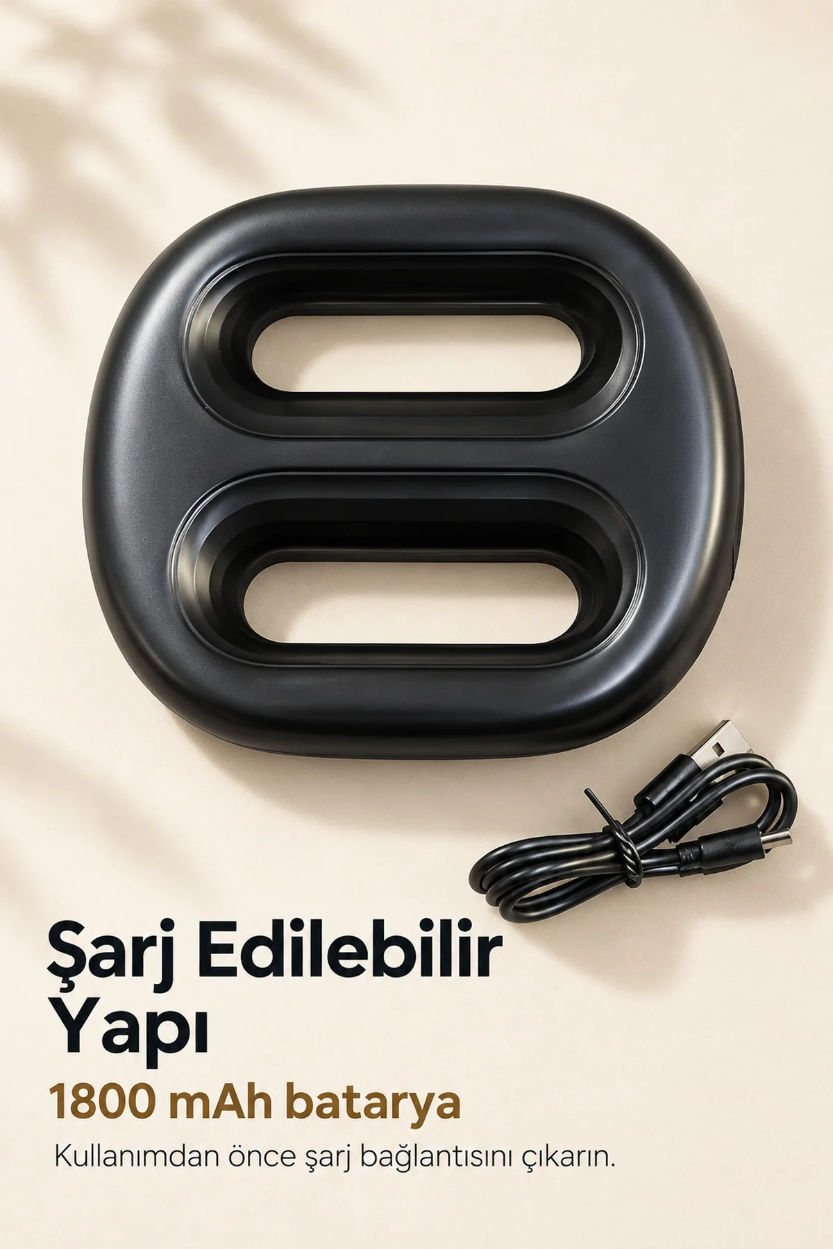 Bel Kemeri ile Kullanılan Isıtmalı Titreşimli Masaj Aleti