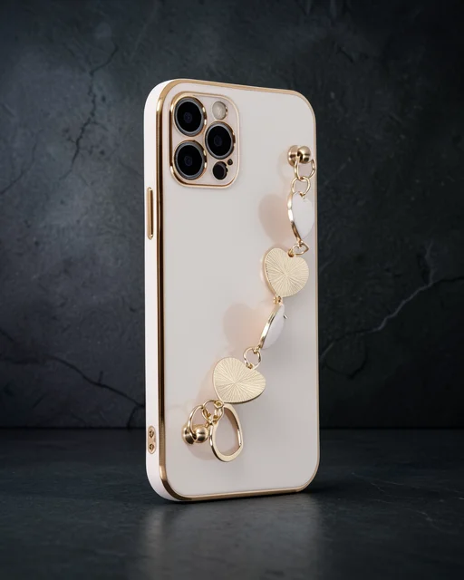 Apple İphone 12 Pro Max Kılıf Esila Silikon - Pudra