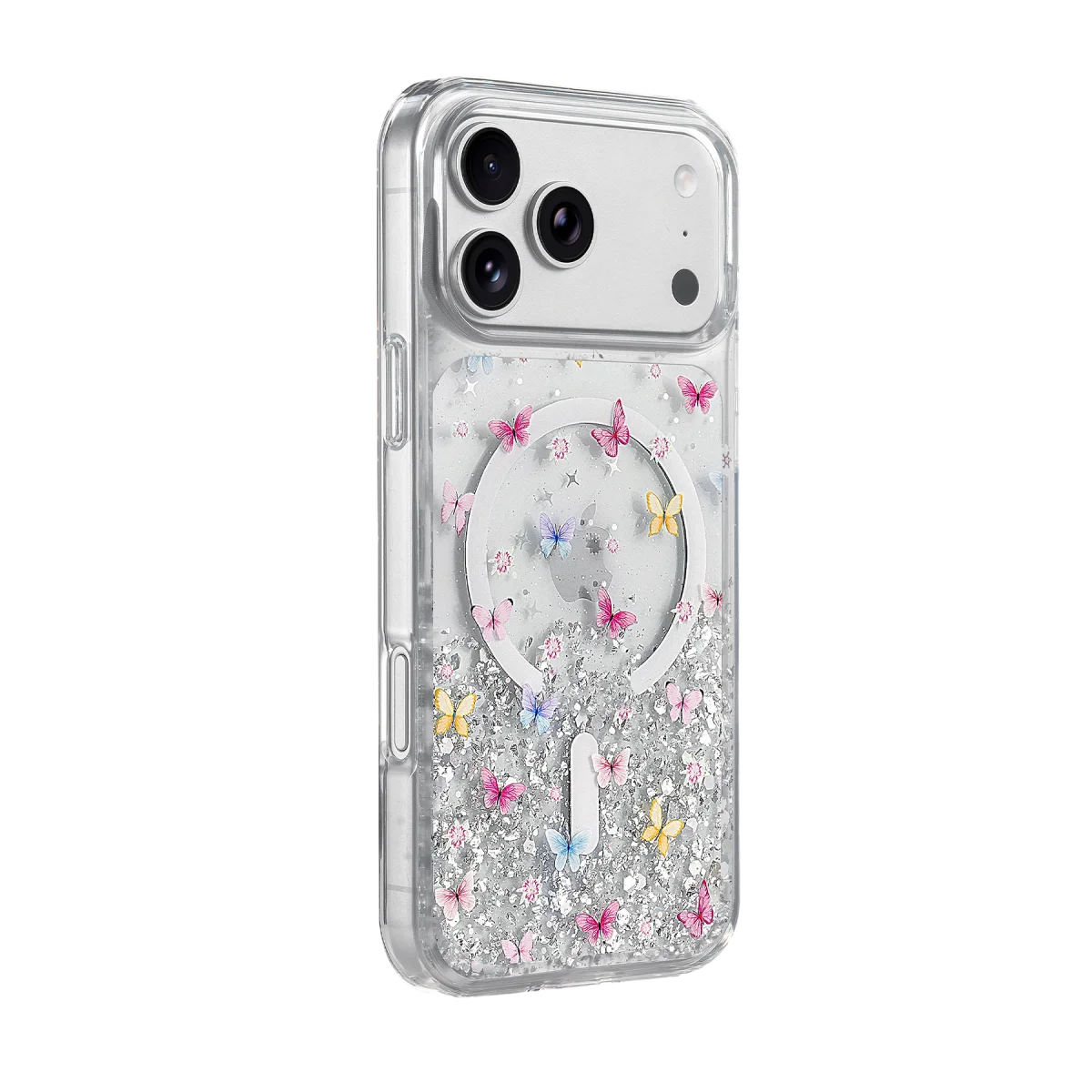 Onegif Apple iPhone 17 Pro Max Misk Simli Magsafe Kapak - Desen 4 görsel 3