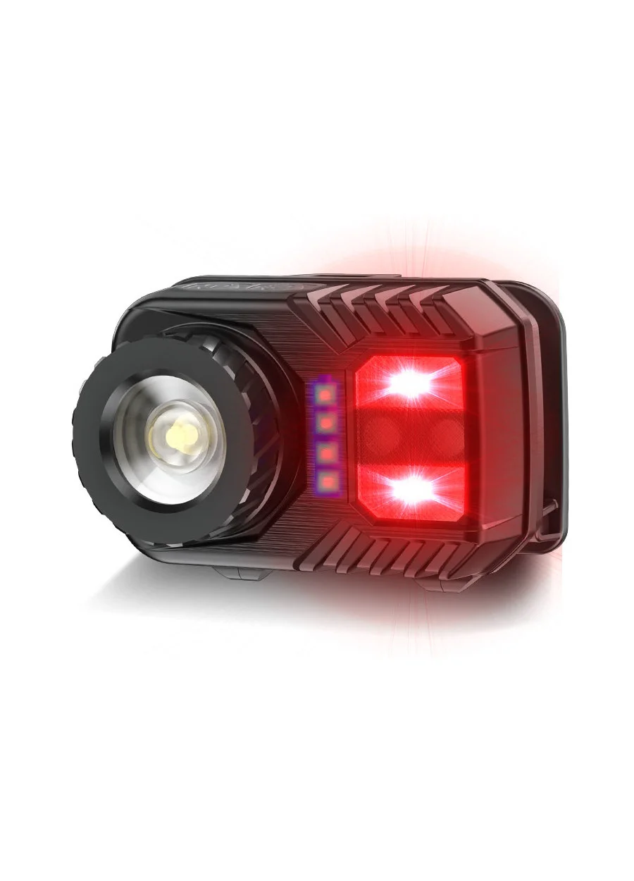 PS-571 Sensörlü XPG COB LED USB Şarj Edilebilir Lityum Pilli Zoomlu Kafa Feneri görsel 2
