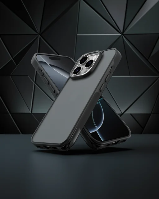 Apple İphone 16 Pro Kılıf Elegant Kapak - Siyah