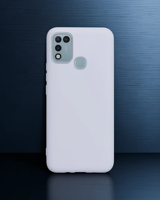 İnfinix Hot 10 Play Kılıf Nano İçi Kadife Silikon - Lila